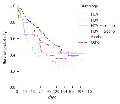 Clinical outcomes of compensated and decompensated cirrhosis A